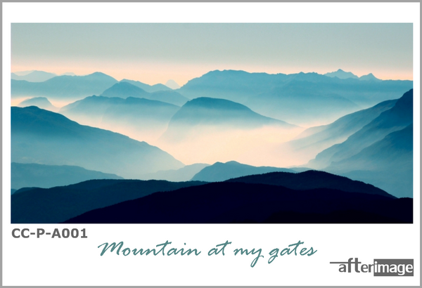 "Mountain at my gates" - Landscape Printed Canvas set - afterimage.canvas